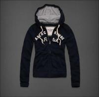 dames abercrombie fitch pullover zip koningsblauw Kleren Aan xtuvq238